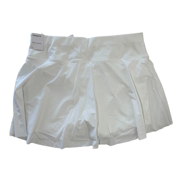 Nike Women's Dri-Fit Advantage Tennis Skort Short Skirt White Size 1X - Picture 5 of 12